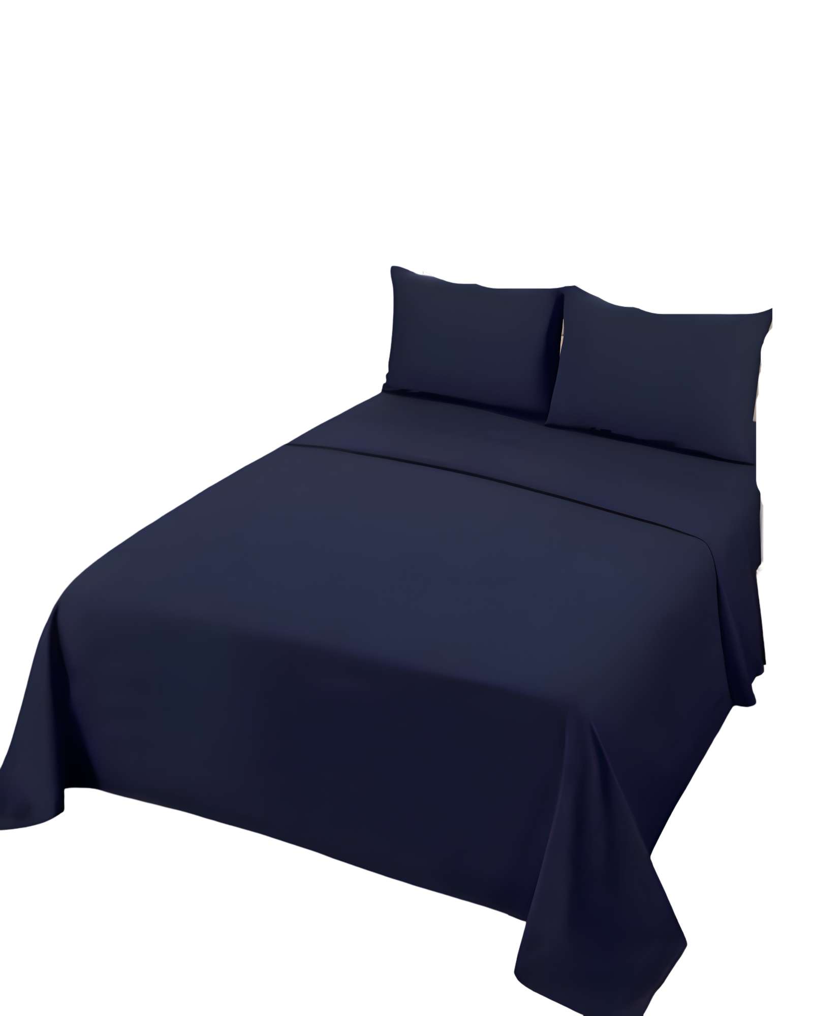 JUEGO DE SABANAS SUPERKING AZUL OSCURO - 1