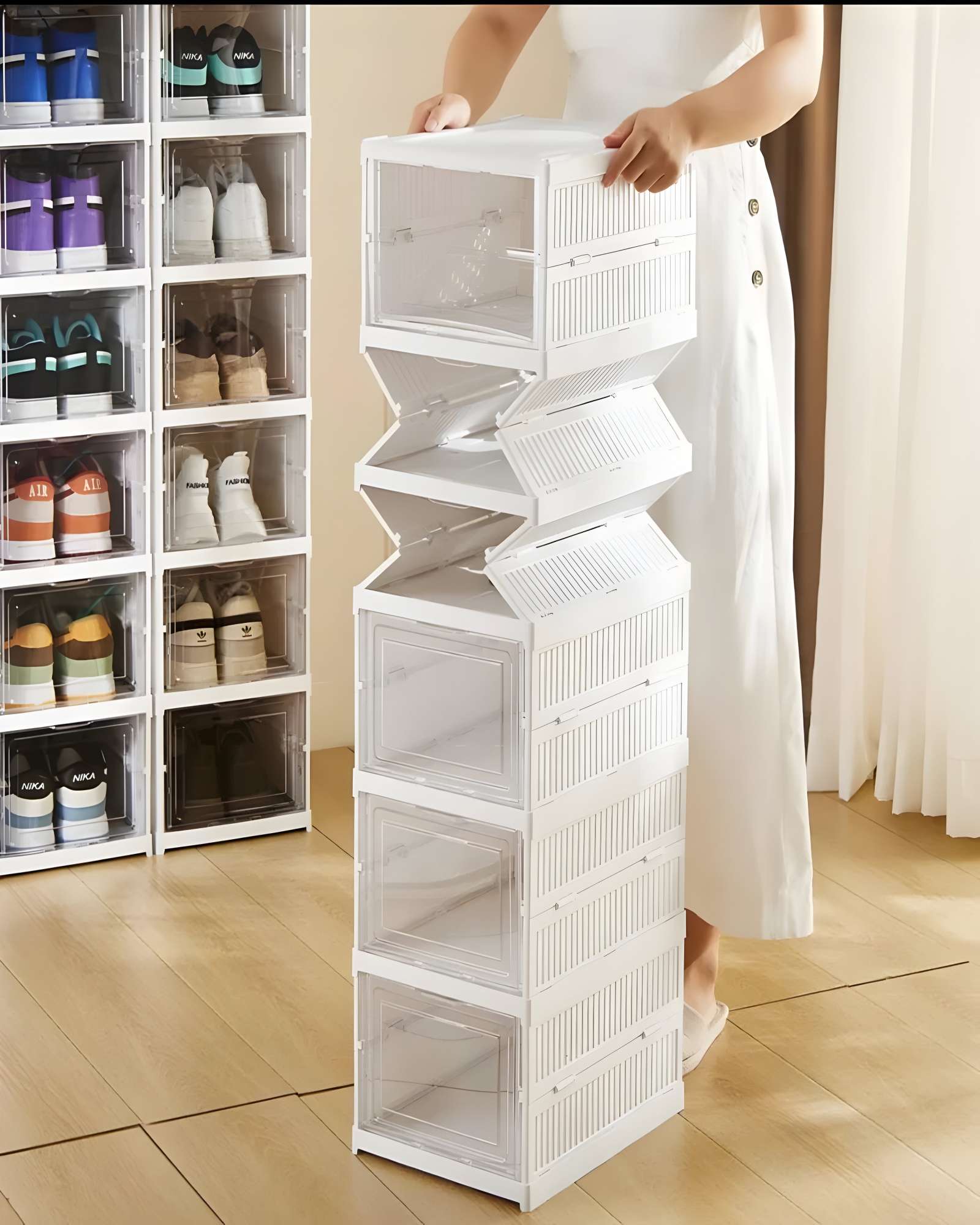 ORGANIZADOR DE ZAPATOS 6 NIVELES PLEGABLE - 5