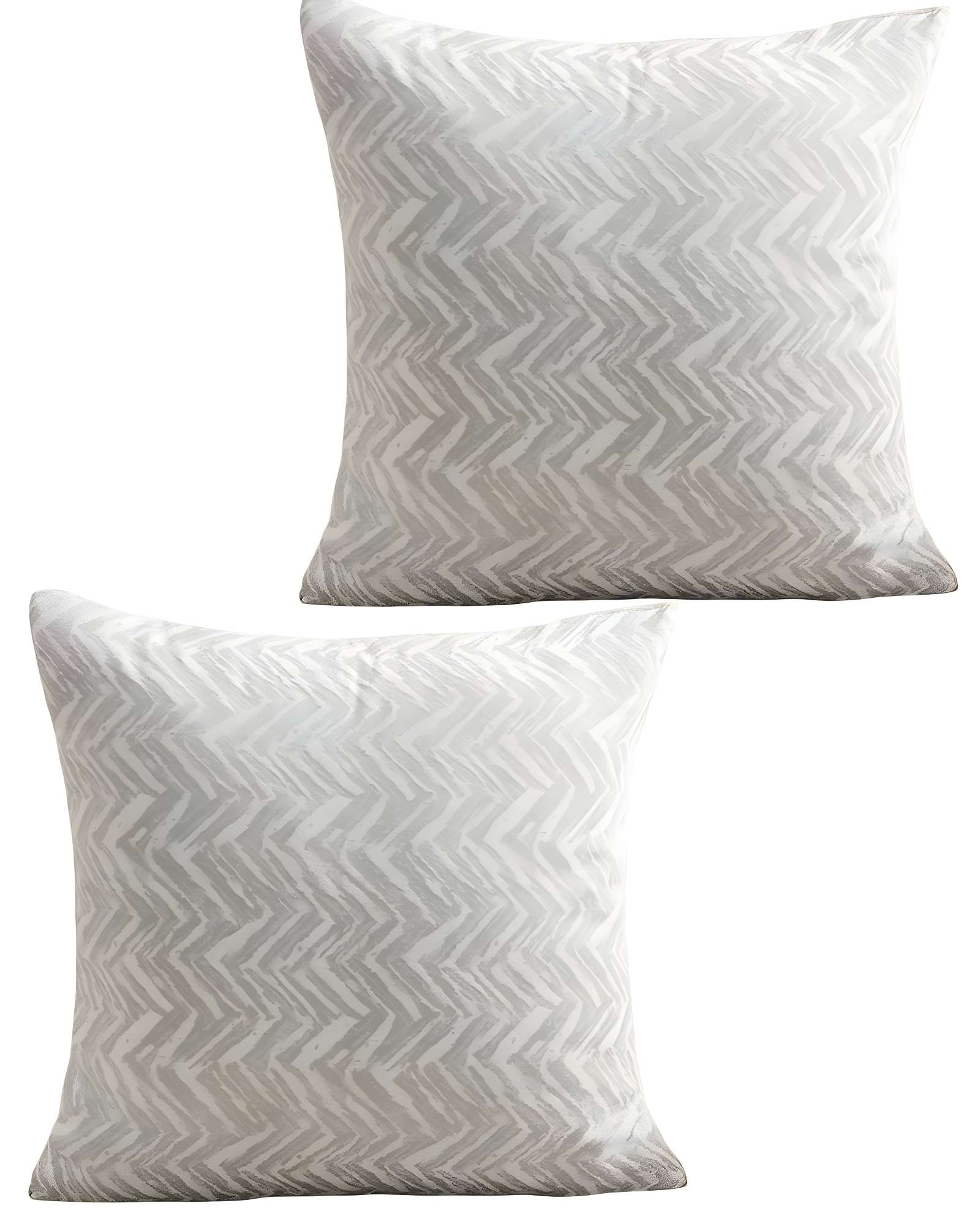 SET DE 2 FUNDAS DE COJINES DISEÑO MAILLARD 45CM X 45 CM BLANCO - 3
