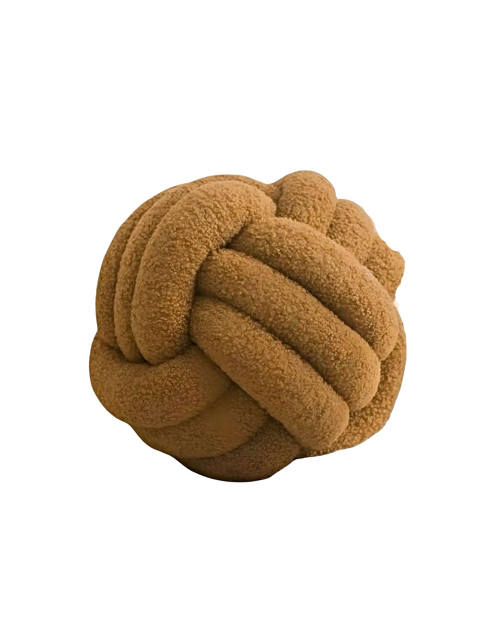 COJIN DISEÑO NUDO CAFE 22 CM - 1
