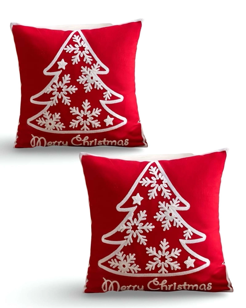 PACK DE 2 FUNDAS DE COJIN PARA NAVIDAD K10 - 2