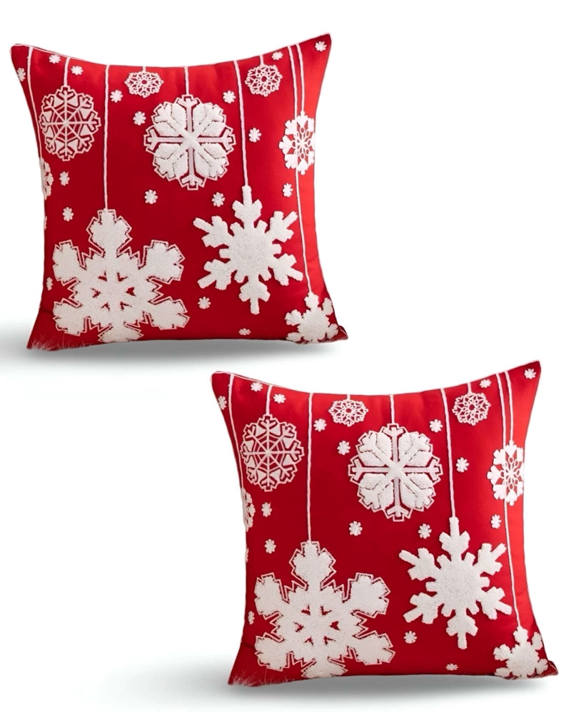PACK DE 2 FUNDAS DE COJIN PARA NAVIDAD K18 - 1