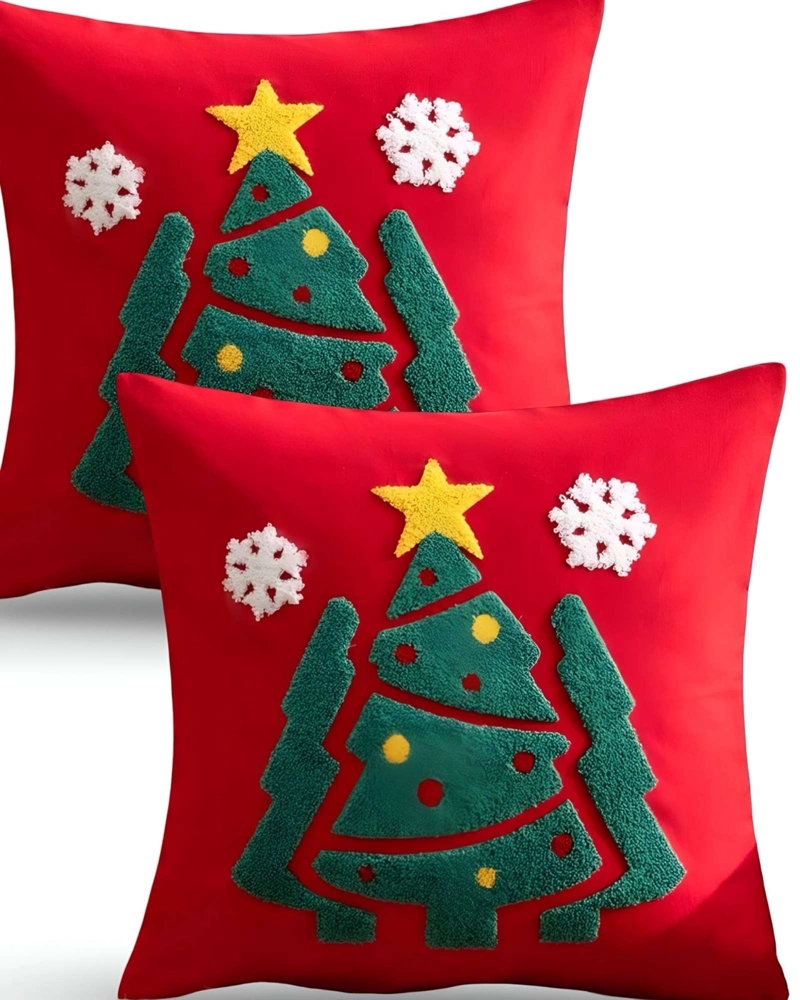PACK DE 2 FUNDAS DE COJIN PARA NAVIDAD K5 - 1