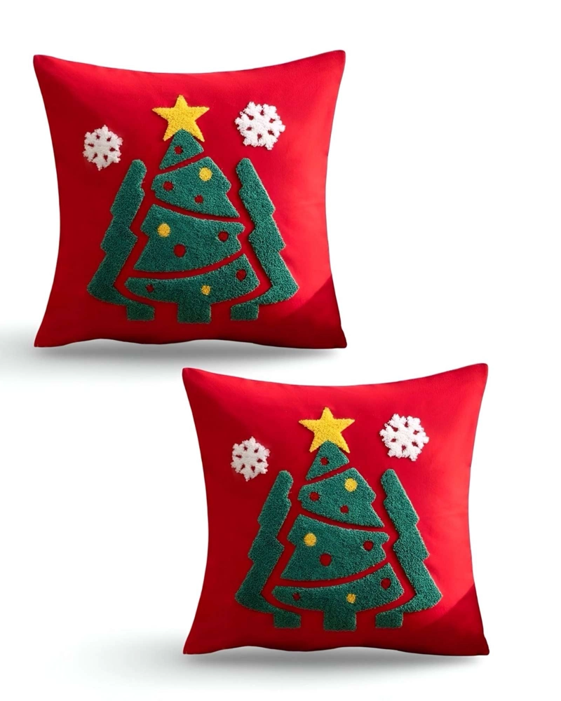PACK DE 2 FUNDAS DE COJIN PARA NAVIDAD K5 - 2