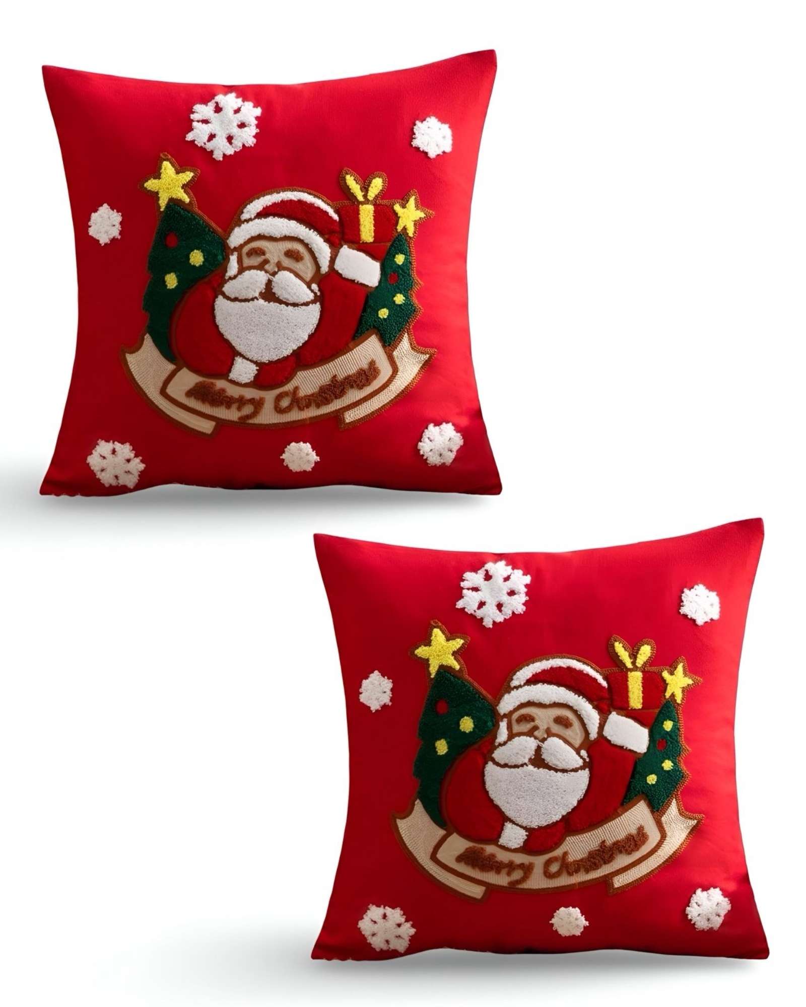 PACK DE 2 FUNDAS DE COJIN PARA NAVIDAD K8 - 2