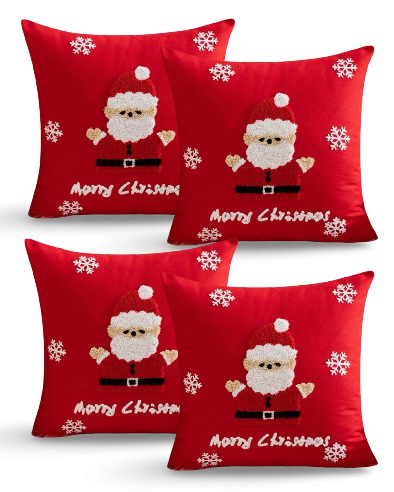 PACK DE 4 FUNDAS DE COJIN PARA NAVIDAD K10 - 2