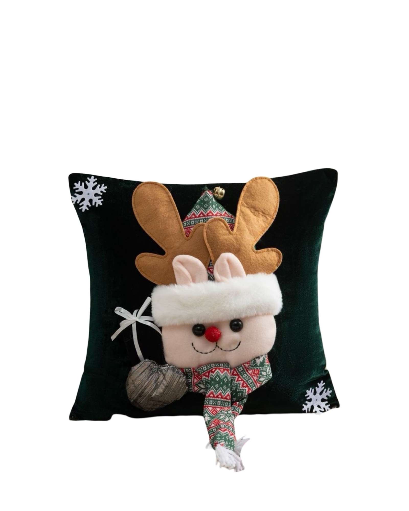PACK DE 2 FUNDAS DE COJIN PARA NAVIDAD 3D   B21 - 2