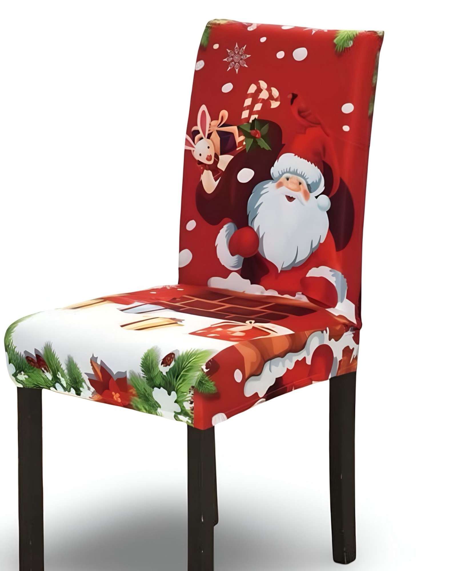 PACK DE 6 FUNDAS PARA SILLAS DE NAVIDAD N02 - 2