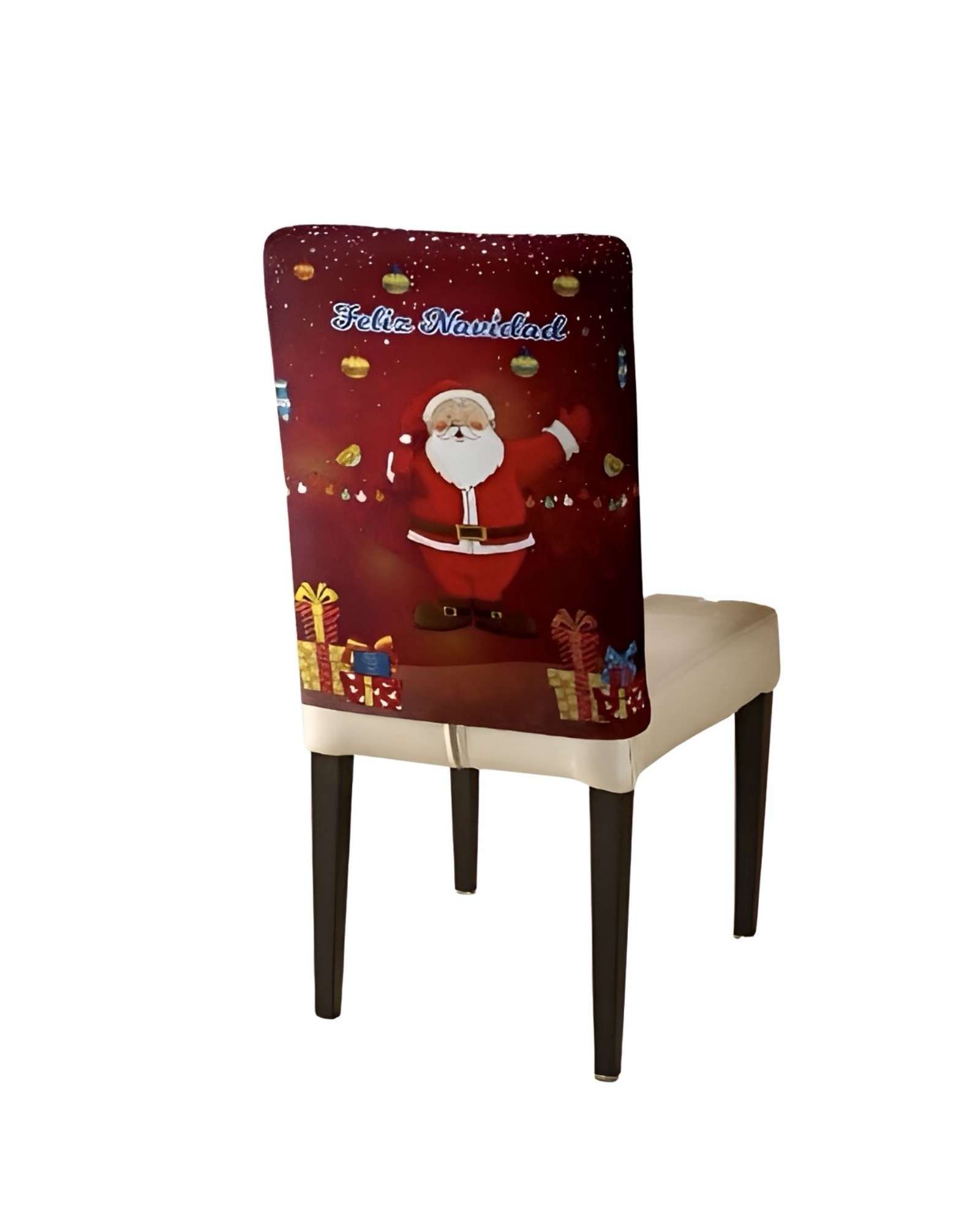 PACK DE 6 FUNDAS DE RESPALDO DE SILLAS DE NAVIDAD N20 - 2