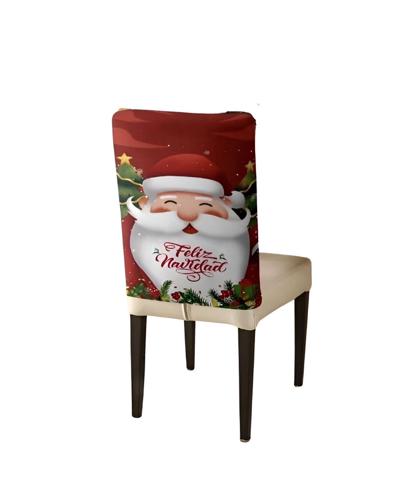 PACK DE 6 FUNDAS DE RESPALDO DE SILLAS DE NAVIDAD N24 - 2