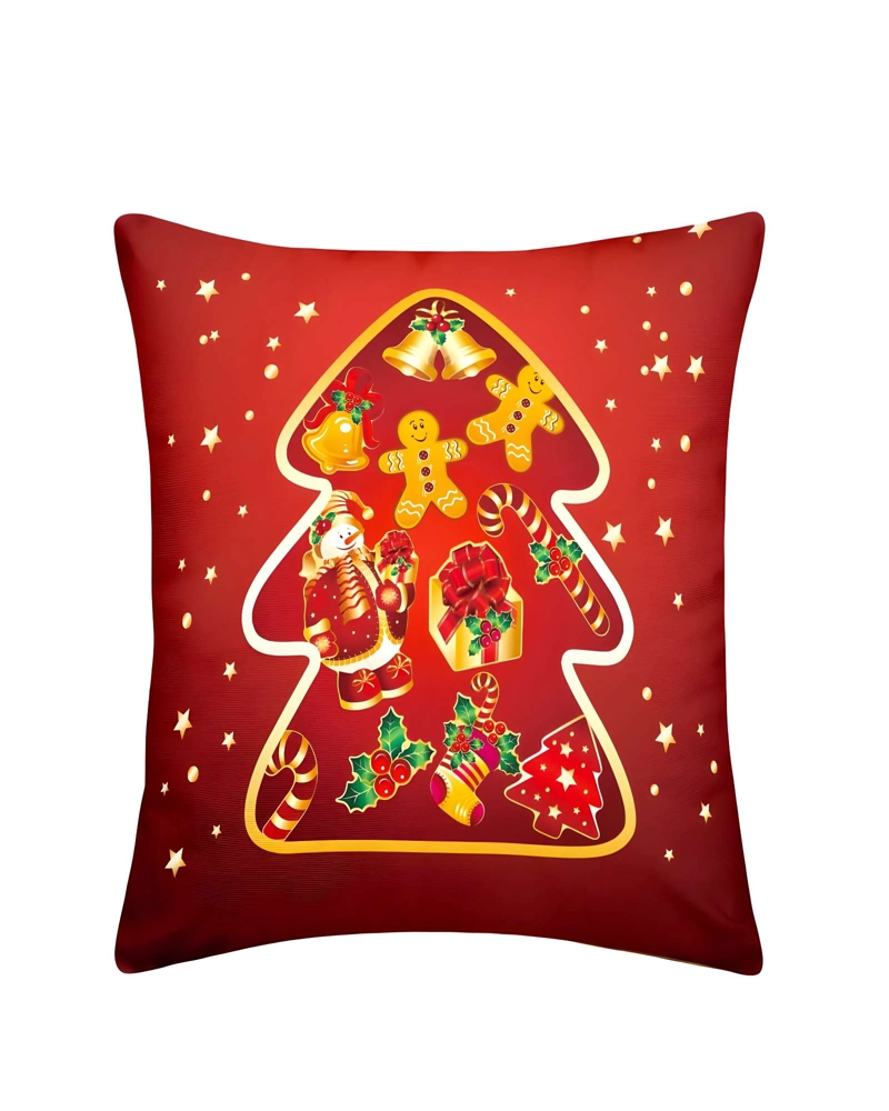 PACK DE 2 FUNDAS DE COJINES DE NAVIDAD 45X45 CM A01 - 2