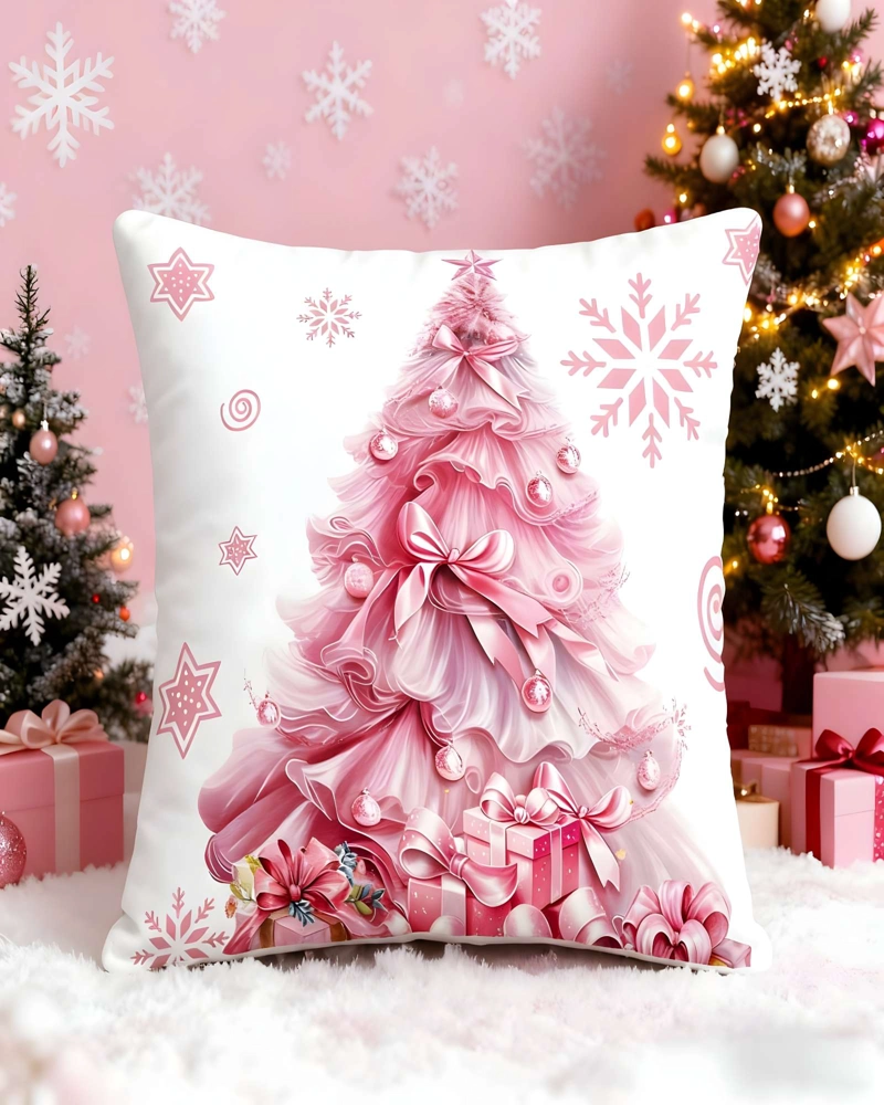 PACK DE 4 FUNDAS DE COJINES DE NAVIDAD 45X45 CM A12 - 3