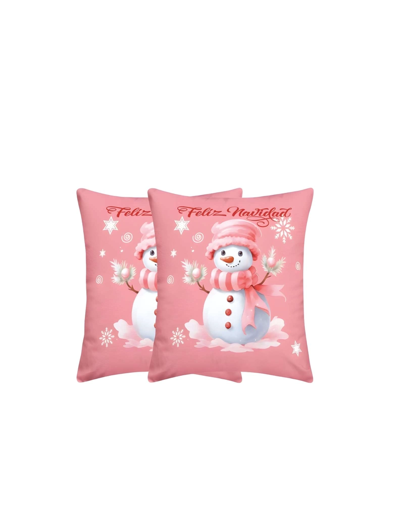 PACK DE 2 FUNDAS DE COJINES DE NAVIDAD 45X45 CM A09 - 1