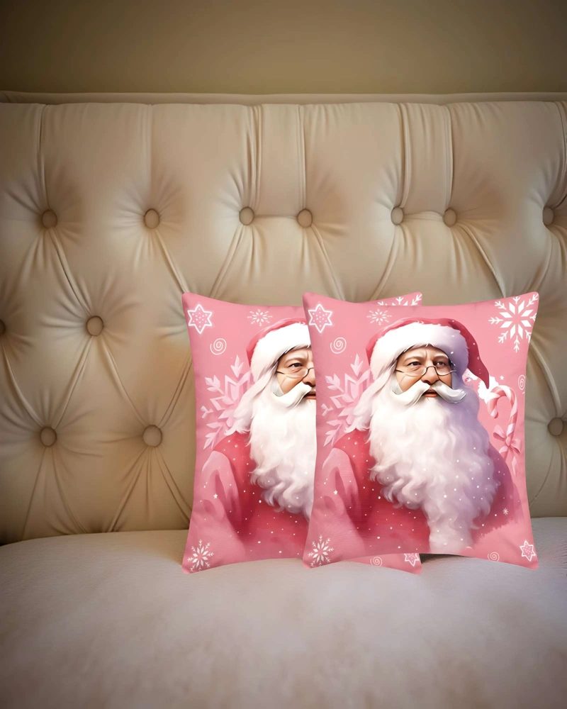 PACK DE 2 FUNDAS DE COJINES DE NAVIDAD 45X45 CM A11 - 4