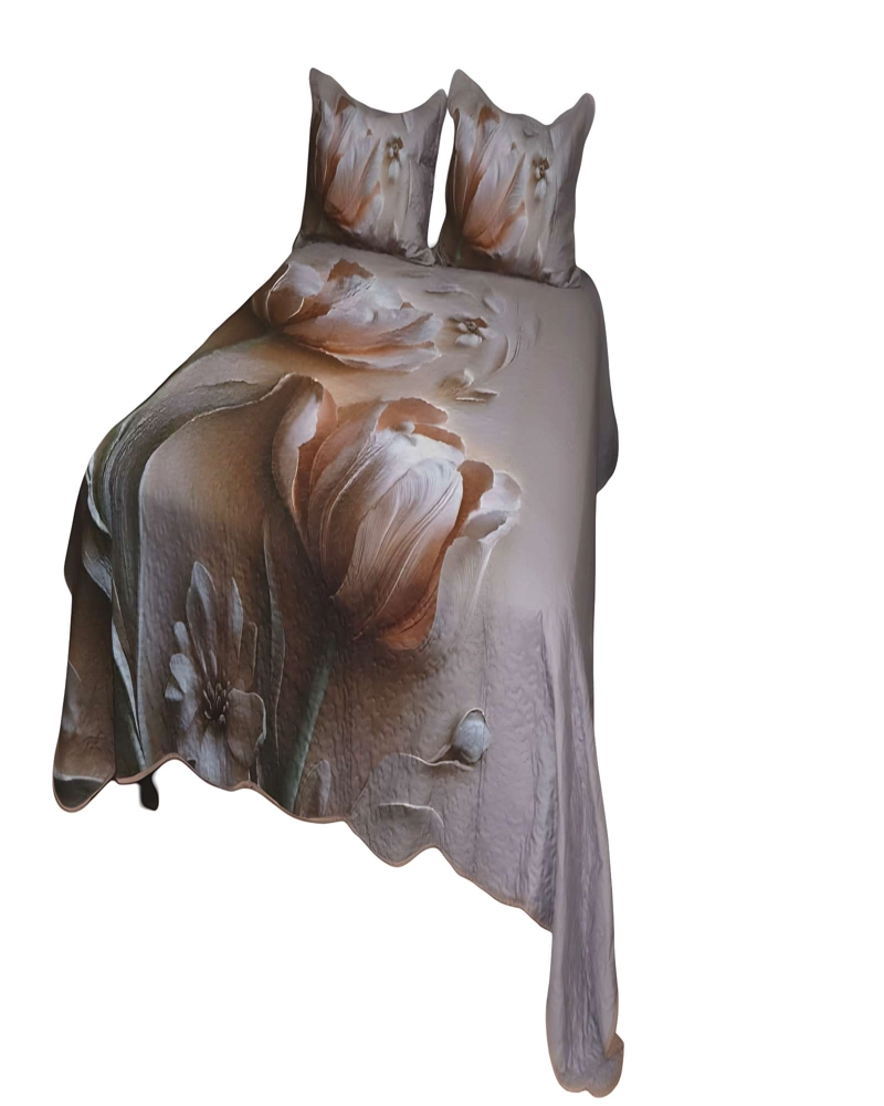 CUBRECAMA DE VERANO 3D KING V07 - 1