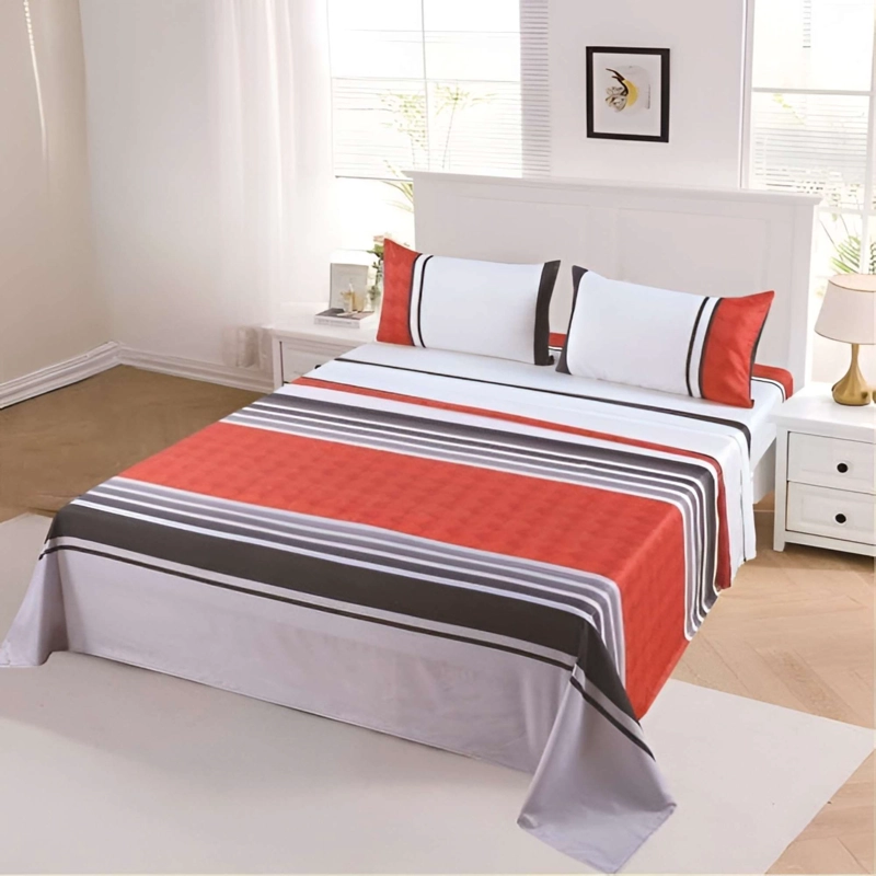 SABANAS CASA SOL SUPER KING NARANJA - 2
