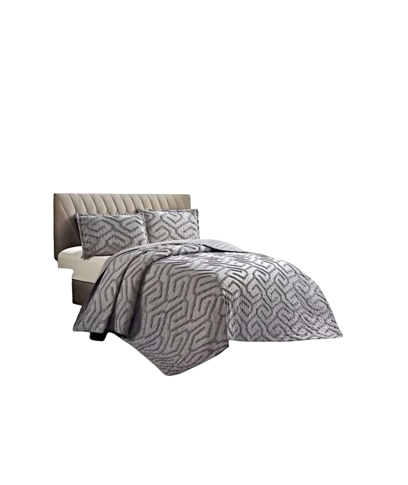 CUBRECAMA QUILT CON DISEÑO RELIEVE KING-SUPERKING 250 X 270 CM 03 - 1