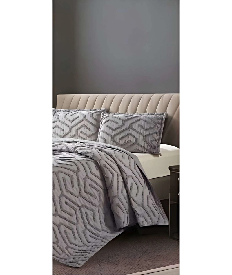 CUBRECAMA QUILT CON DISEÑO RELIEVE KING-SUPERKING 250 X 270 CM 03 - 3
