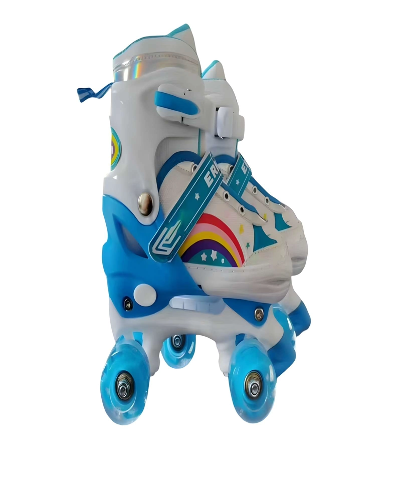 PATIN 4 RUEDAS CON LUCES MAS KIT TALLA M 35-38 MUILTICOLOR1 - 2
