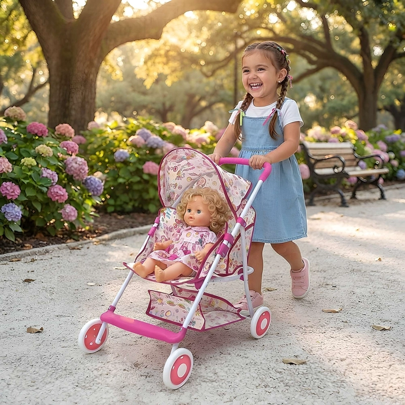 COCHE DE PASEO PARA MUÑECAS C02 - 2