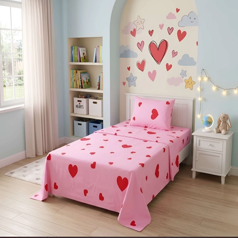 SET DE SABANA INFANTIL DE 100 HILOS 1.5 PLAZAS D1 - 2