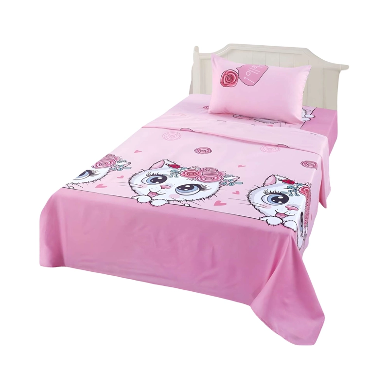 SET DE SABANA INFANTIL DE 100 HILOS 1.5 PLAZAS D8 - 4
