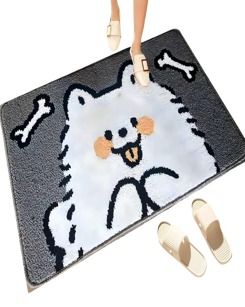 ALFOMBRA DECORATIVA MINIMALISTA GRIS 02 - 1