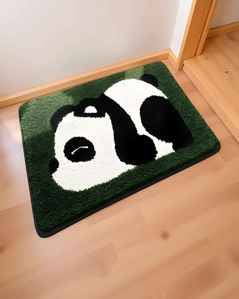 ALFOMBRA DECORATIVA MINIMALISTA VERDE 02 - 4