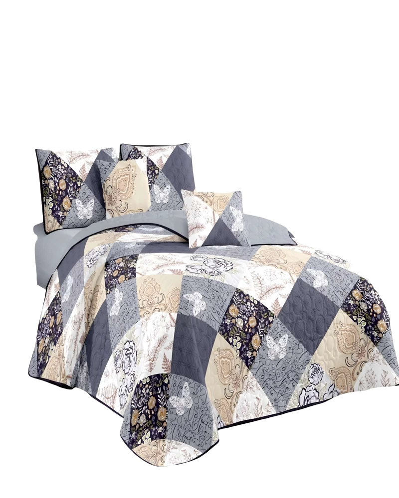 QUILT CUBRECAMA DE VERANO 2 PLAZAS MULTICOLOR 07 - 1