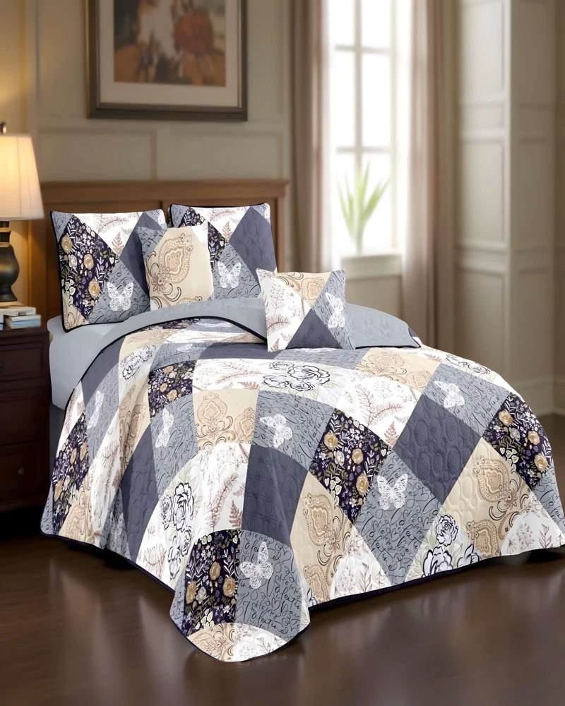QUILT CUBRECAMA DE VERANO 2 PLAZAS MULTICOLOR 07 - 3