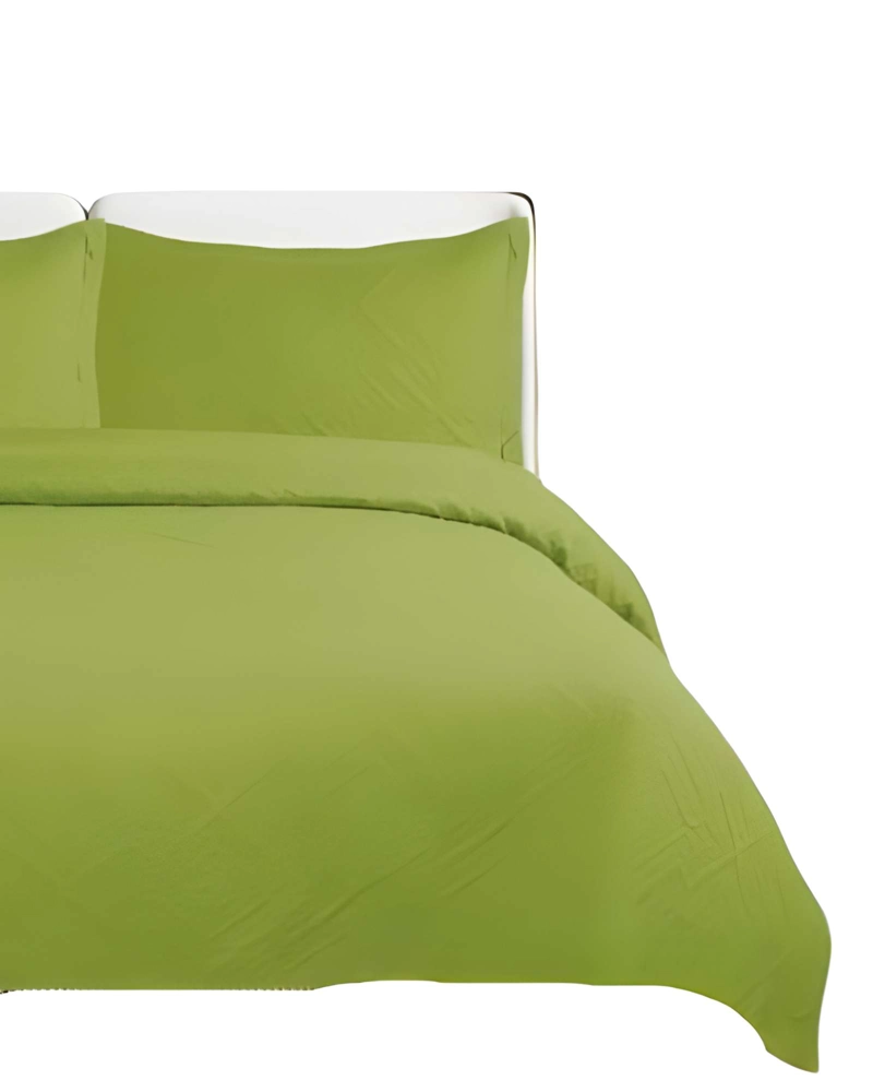 QUILT CUBRECAMA DE VERANO CON COLORES LISOS 2 PLAZAS VERDE - 2