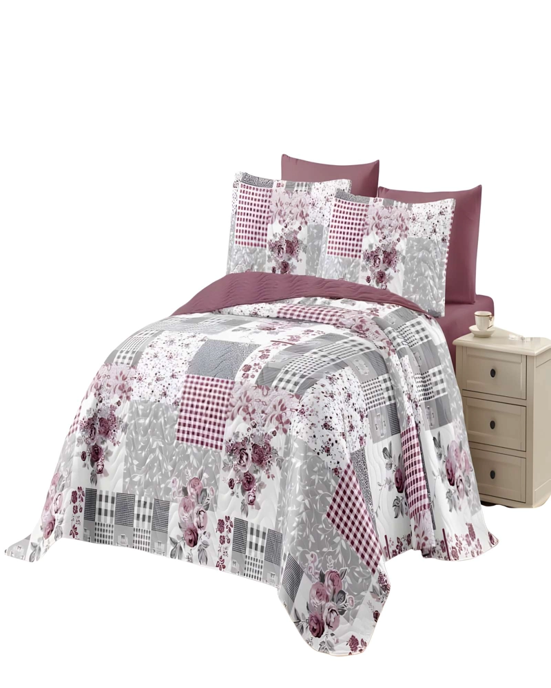 QUILT CUBRECAMA DE VERANO KING MULTICOLOR 06 - 2