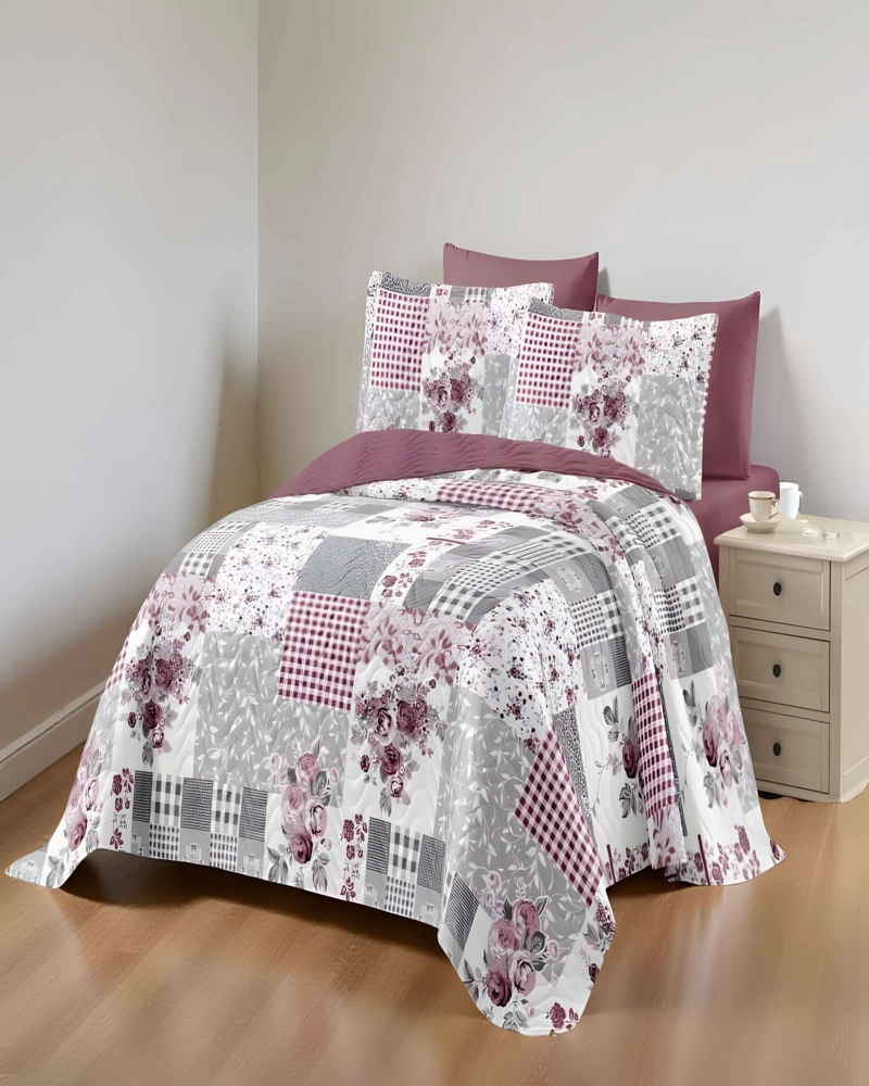 QUILT CUBRECAMA DE VERANO KING MULTICOLOR 06 - 4