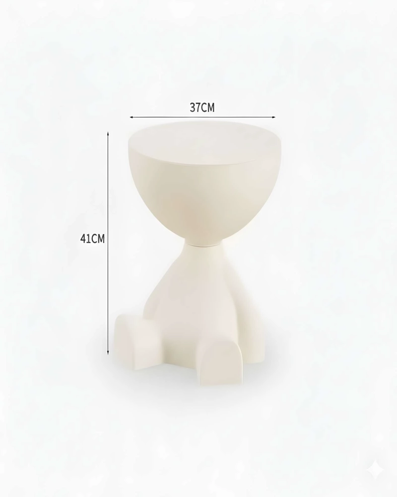 MESA DE ARRIMO MULTIFUNCIONAL CON COMPARTIMENTO ORGANIZADOR INTEGRADO BLANCO - 2