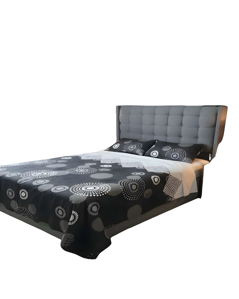 SET DE SABANAS SUAVES 1 PLAZA NEGRO C2 - 2