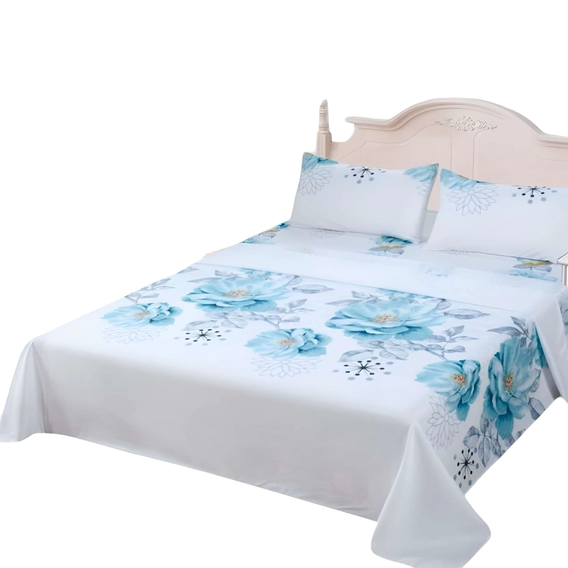 SET DE SABANAS SUAVES 2 PLAZAS BLANCO C2 - 4