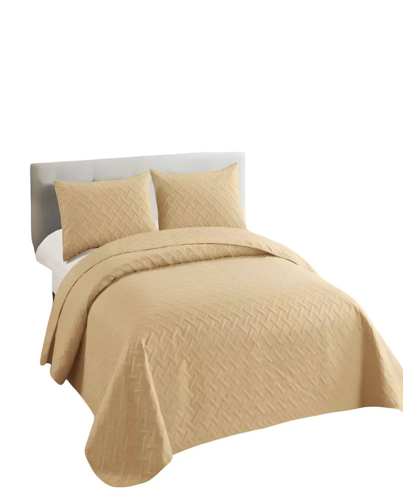 QUILT CUBRECAMA DE VERANO UNICOLOR KING A5 - 2