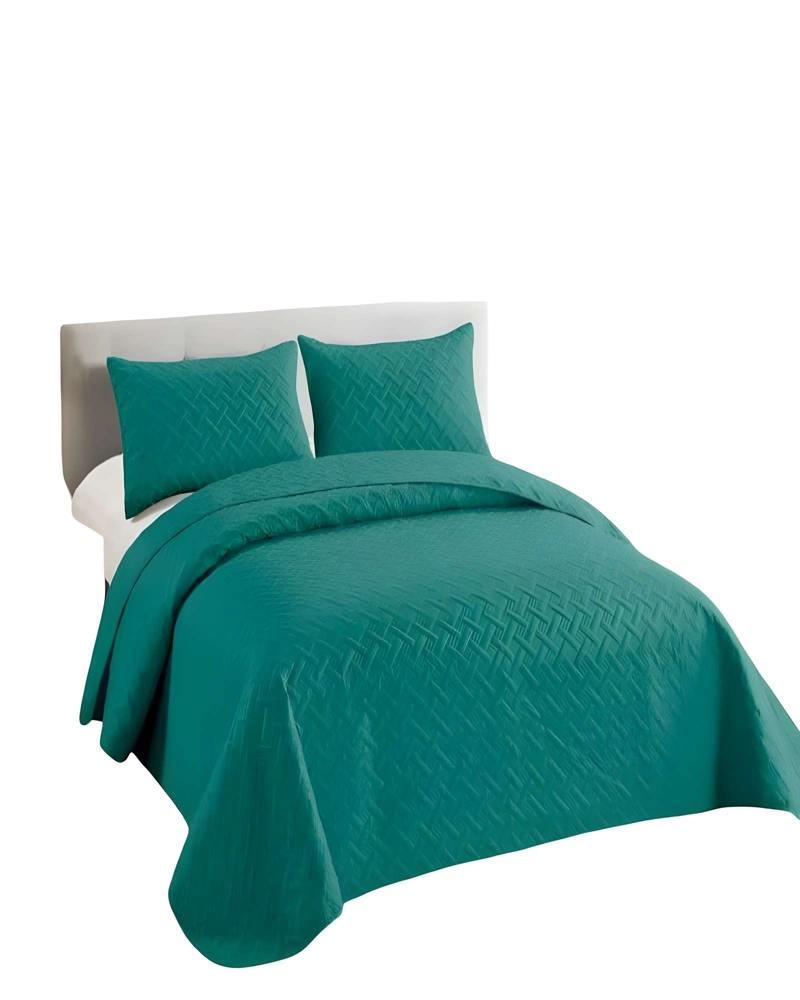 QUILT CUBRECAMA DE VERANO UNICOLOR KING A4 - 2