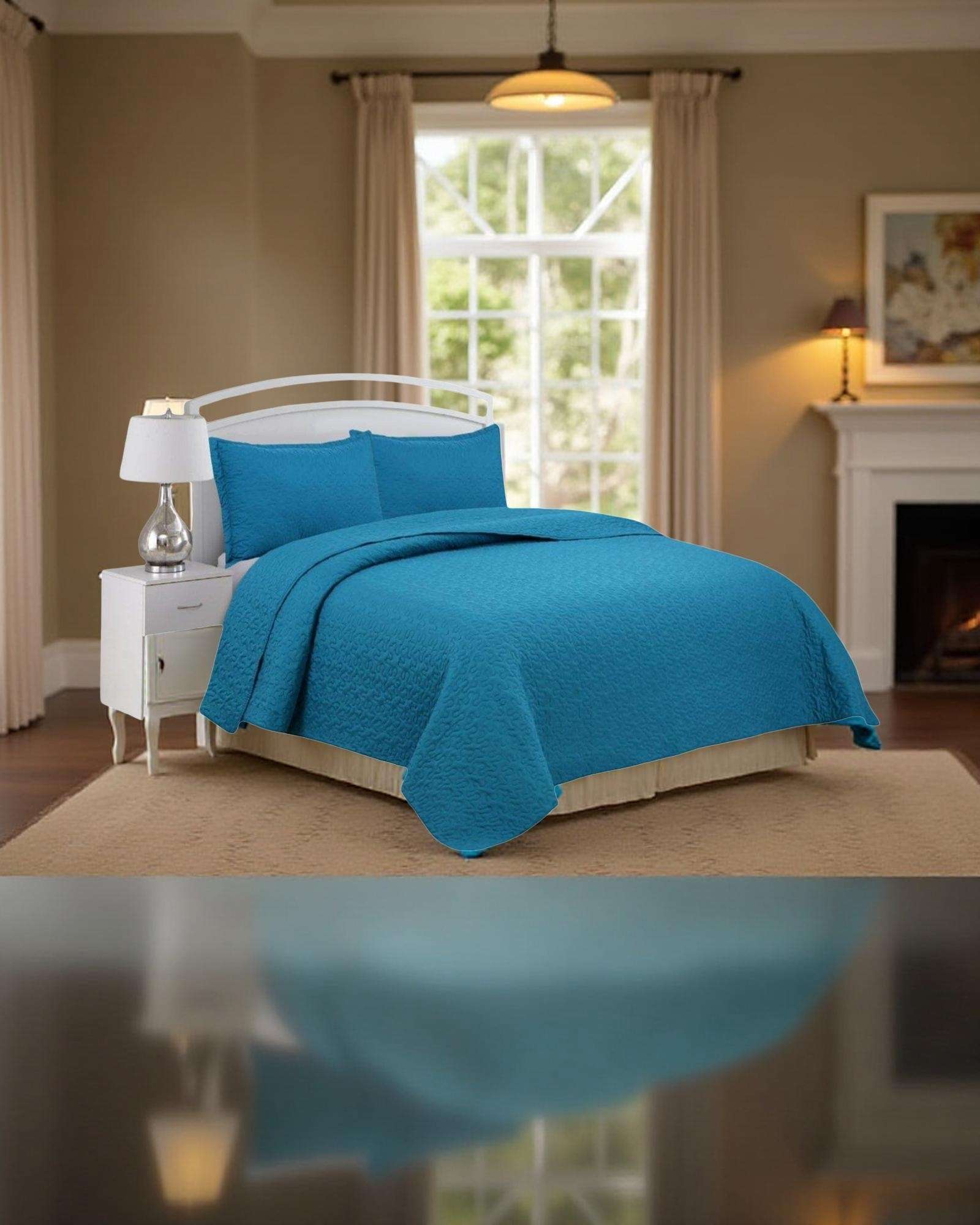 CUBRECAMA QUILT DE VERANO KING-SUPER KING 250X270CM - 3