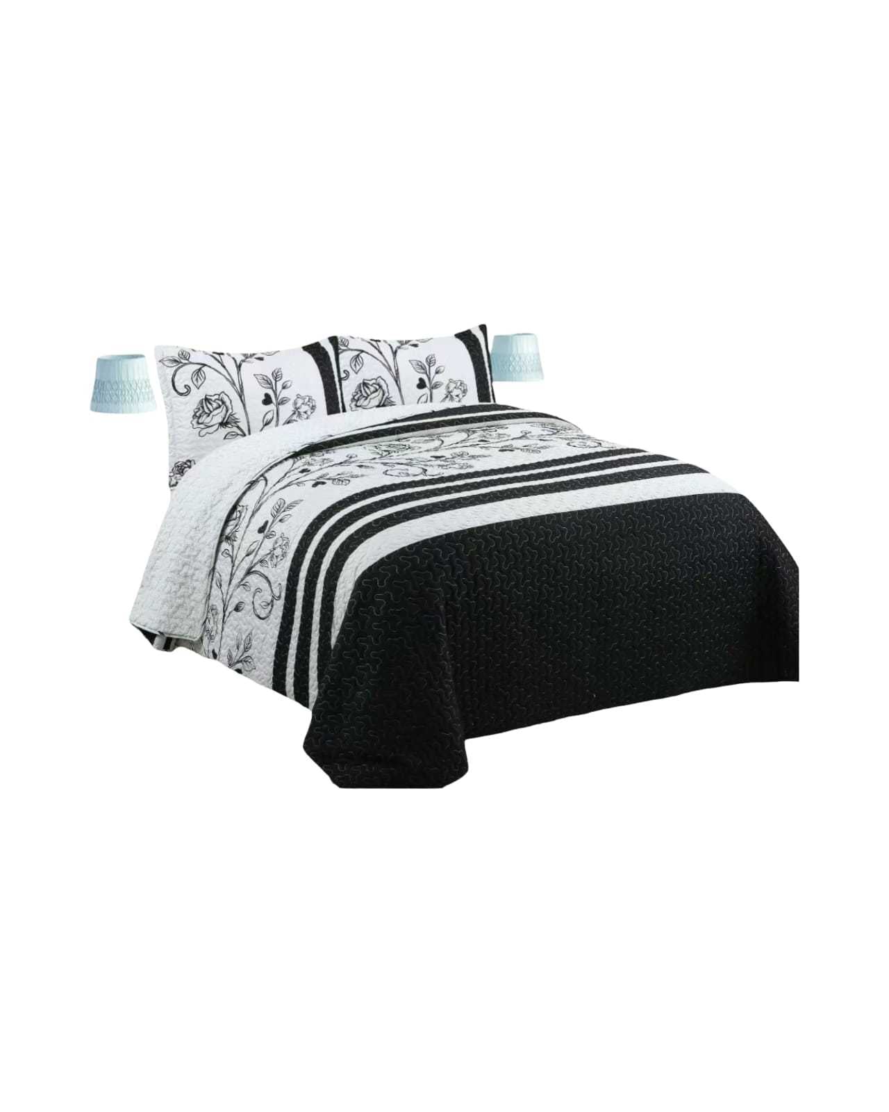 CUBRECAMA QUILT CON CHIPORRO KING N32 - 1