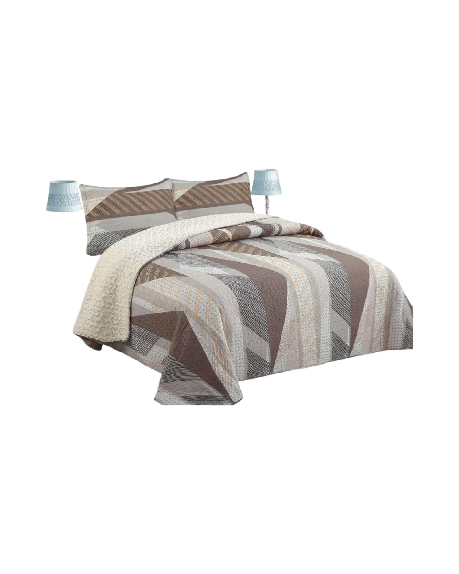 CUBRECAMA QUILT CON CHIPORRO 1.5P H33 - 1