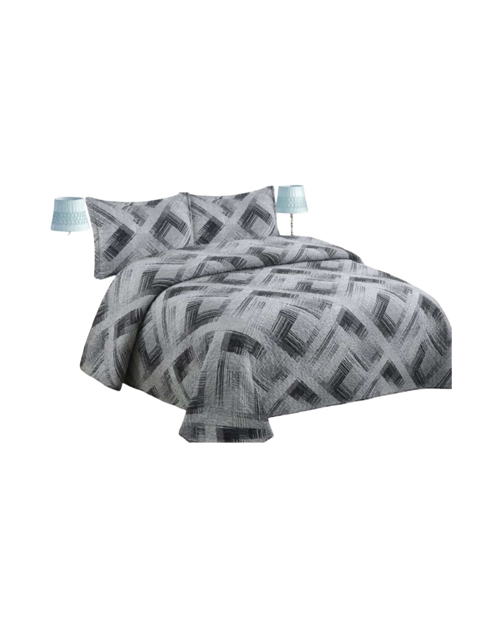 CUBRECAMA QUILT DE VERANO PLAZA Y MEDIA 180X230CM V9 - 1