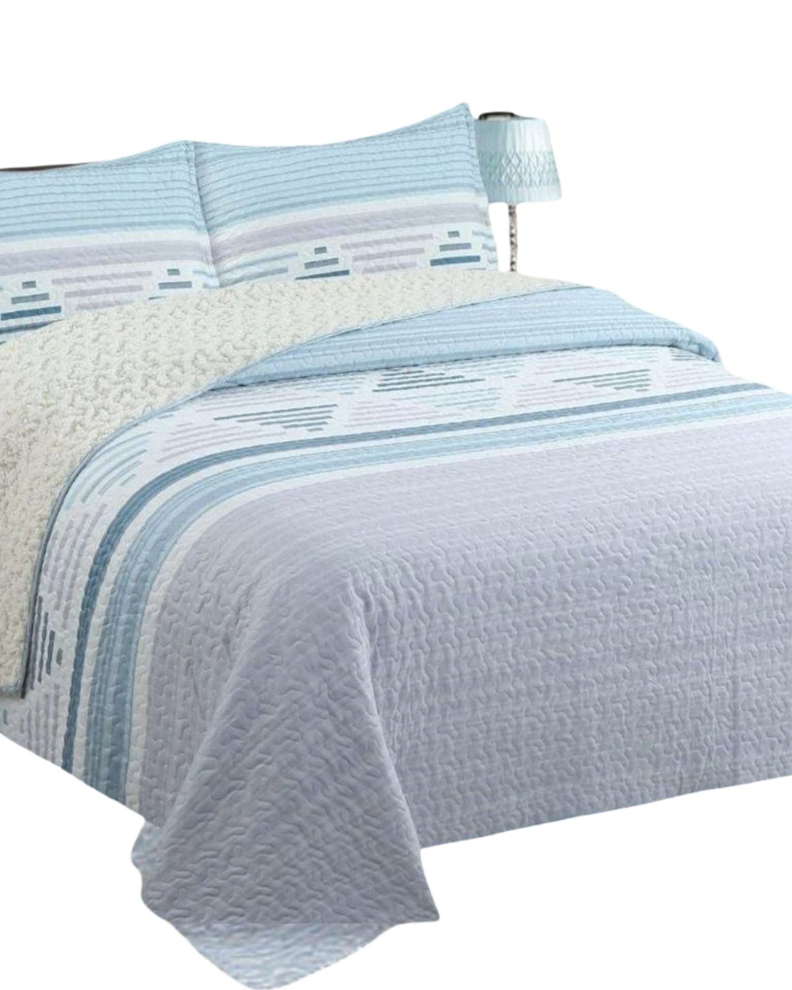CUBRECAMA QUILT CON CHIPORRO 1.5P H23 - 2
