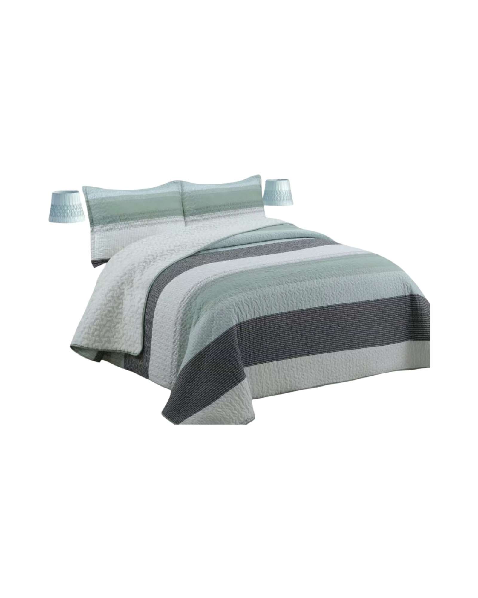 CUBRECAMA QUILT CON CHIPORRO 2P P17 - 1