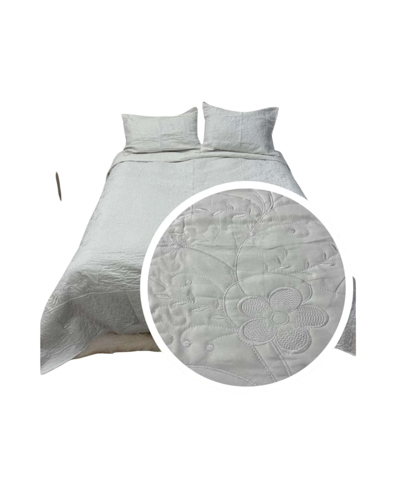 CUBRECAMA QUILT DE VERANO KING-SUPER KING 250X270CM - 1