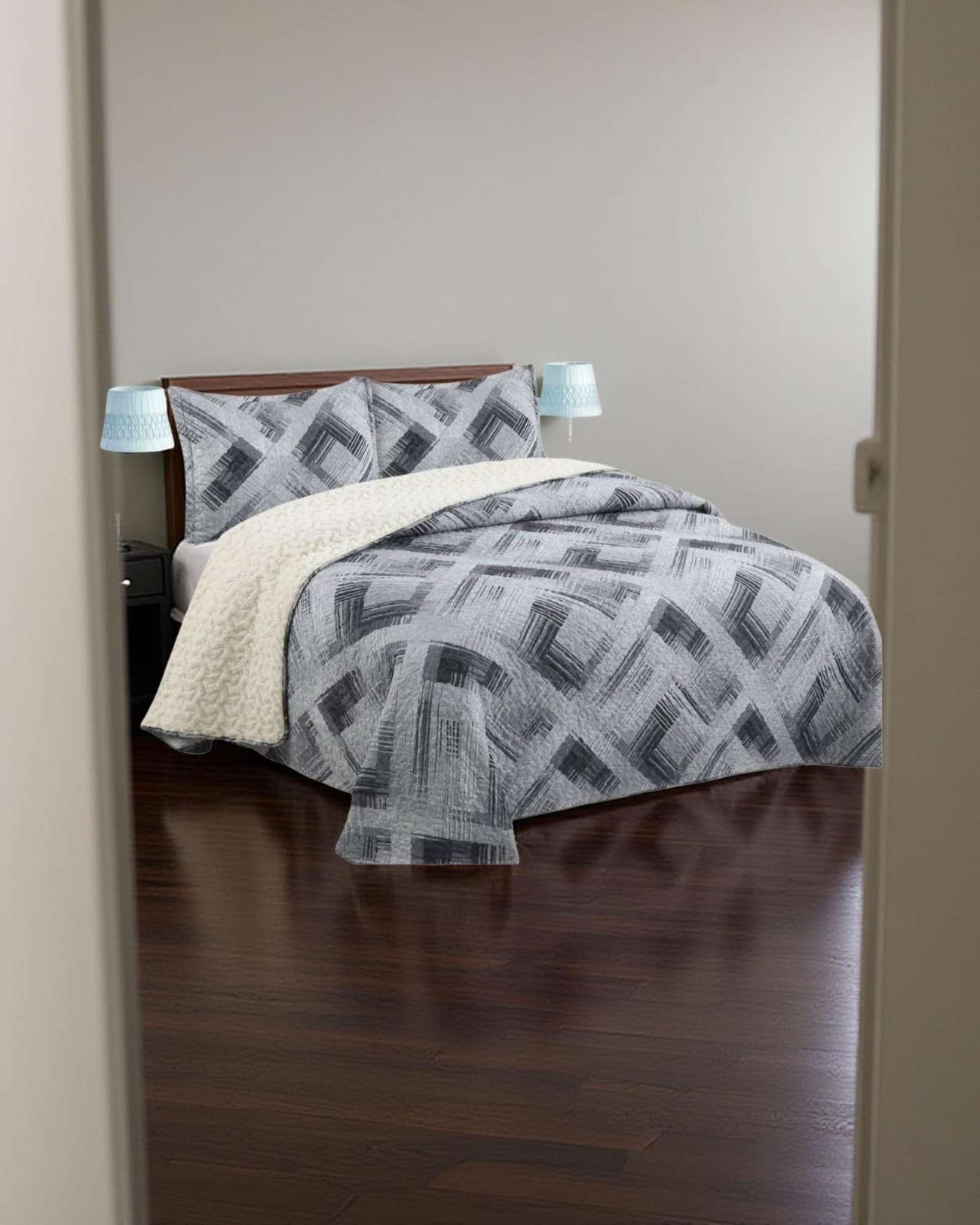CUBRECAMA QUILT CON CHIPORRO 2P P20 - 3