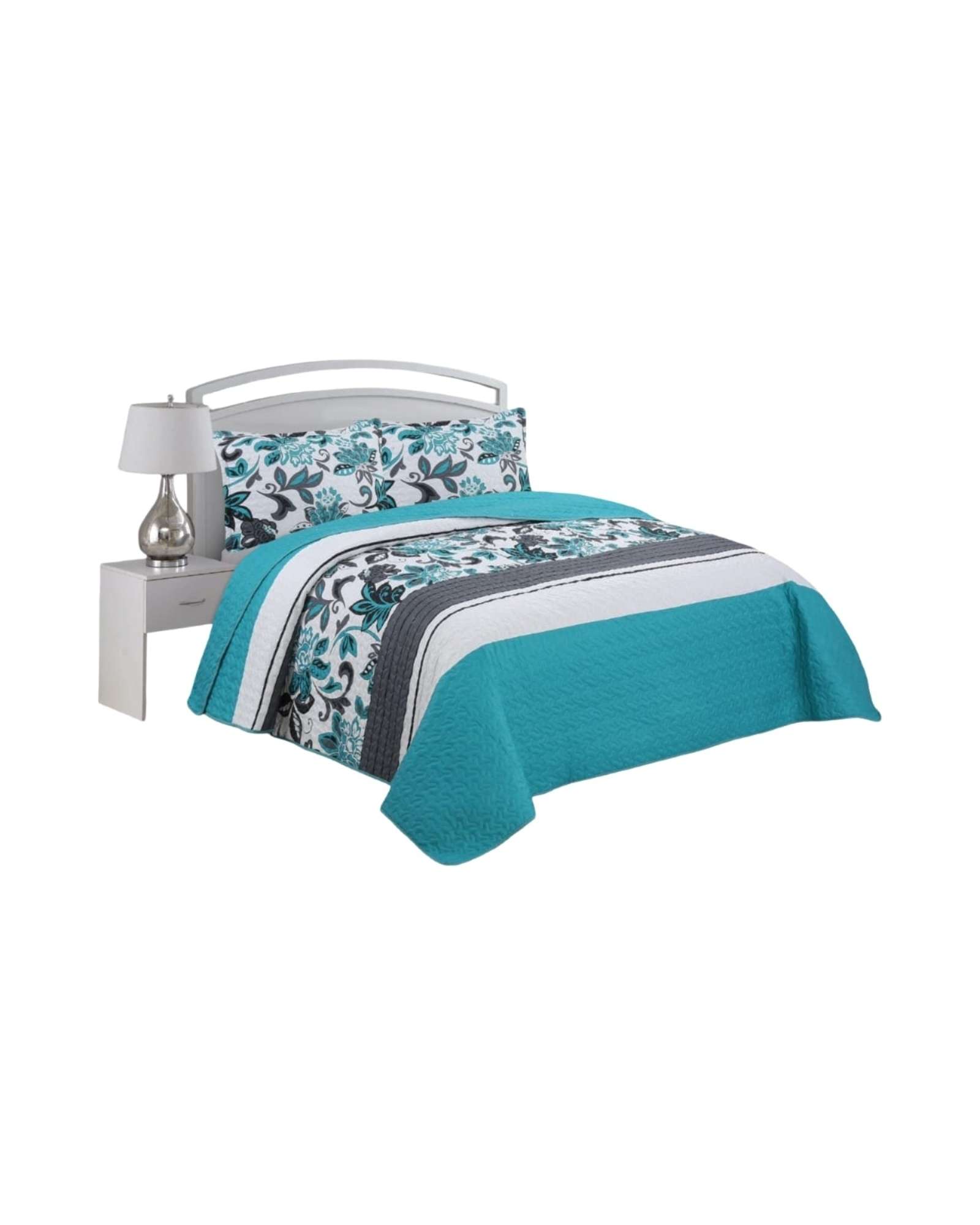 CUBRECAMA QUILT DE VERANO 2 PLAZAS 230X250CM D24 - 1