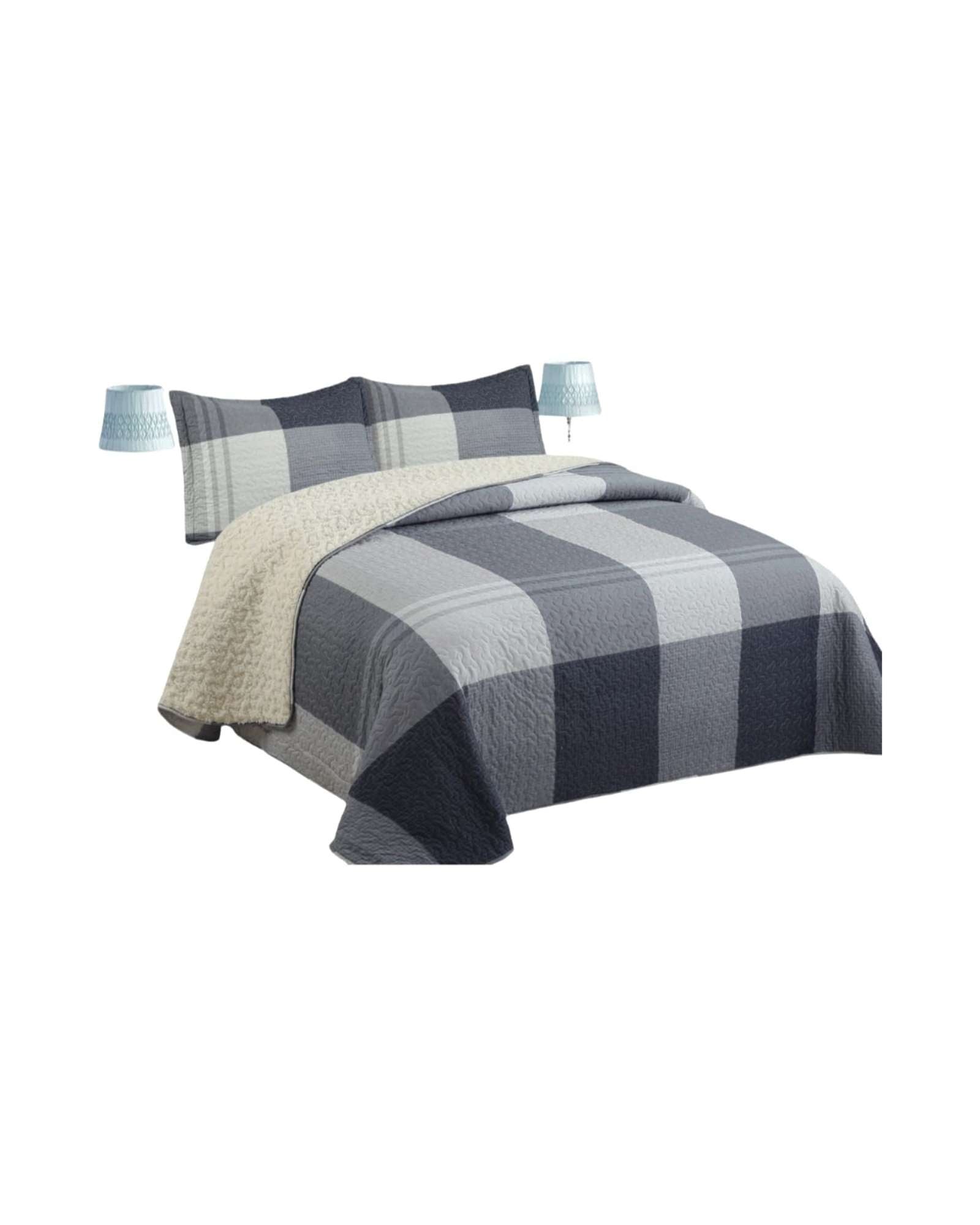 CUBRECAMA QUILT CON CHIPORRO 1.5P H32 - 1