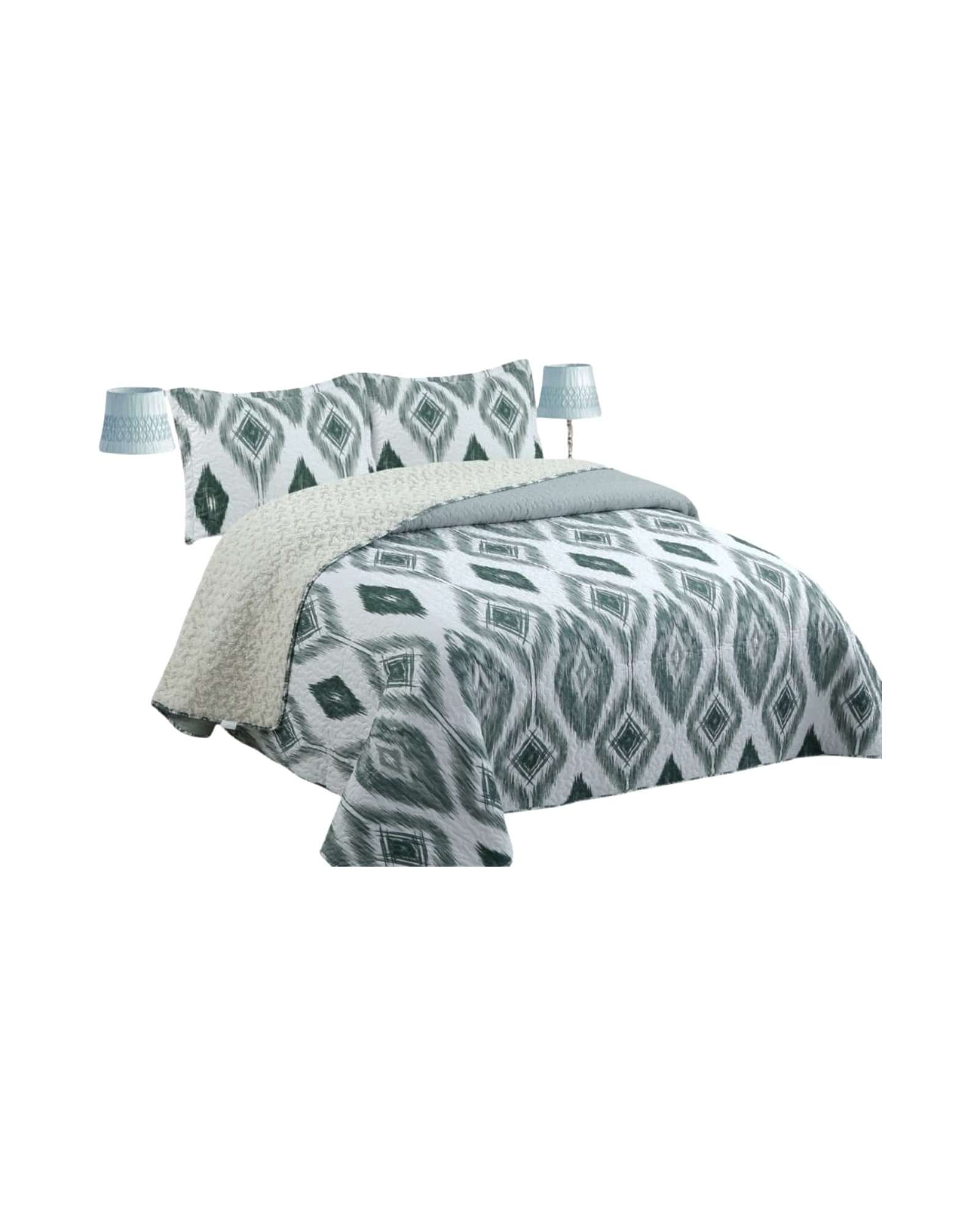 CUBRECAMA QUILT CON CHIPORRO 2P P13 - 1