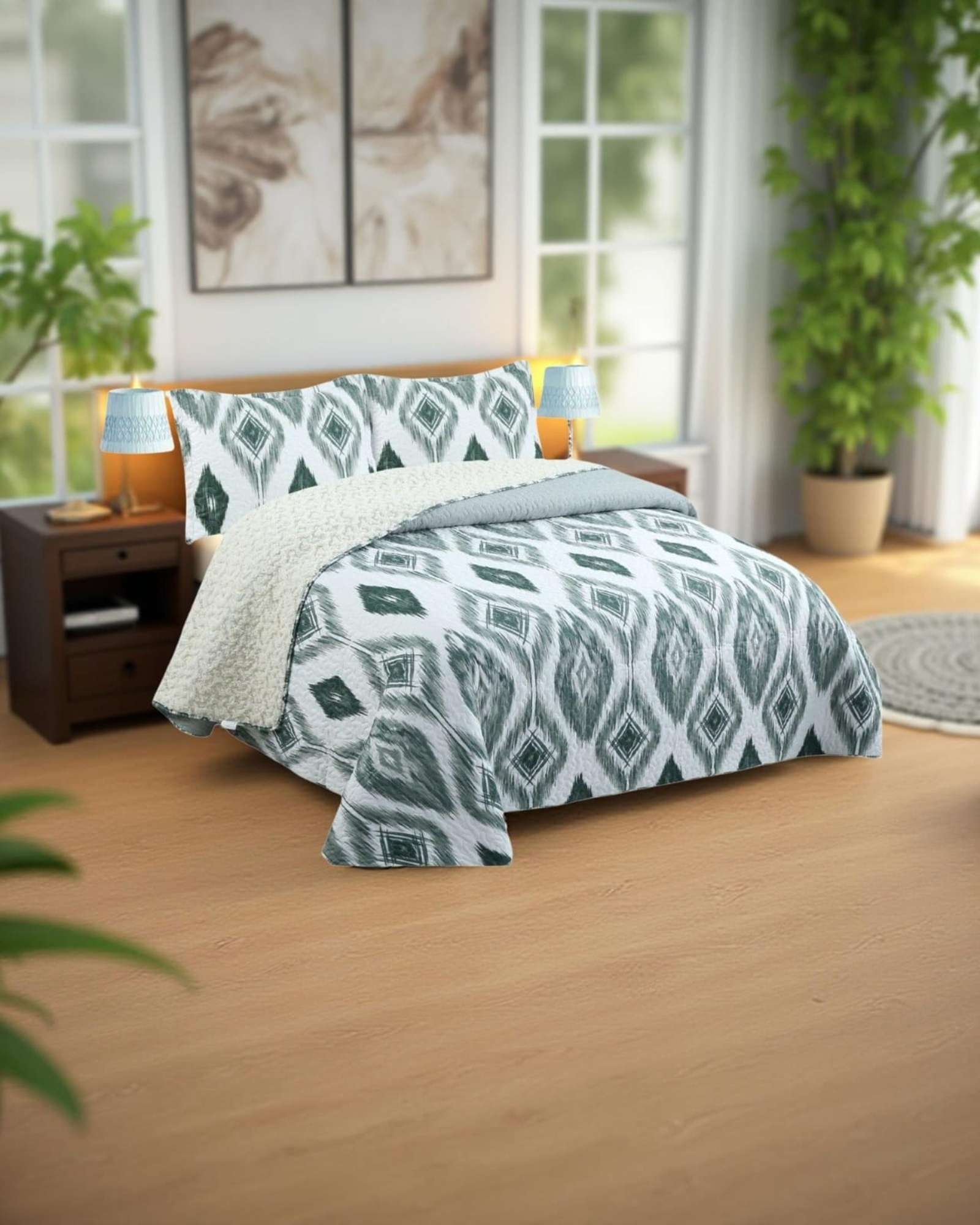 CUBRECAMA QUILT CON CHIPORRO 2P P13 - 3